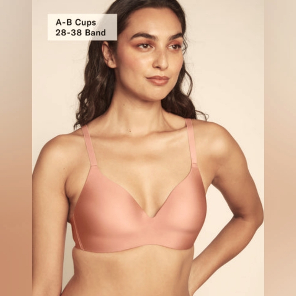 NWT Knix Infinity Bra Pink Ginger S+